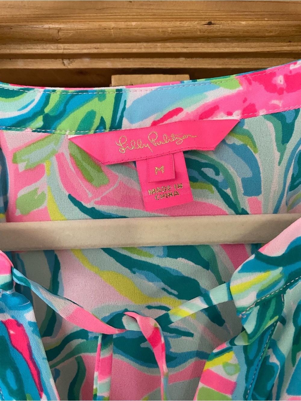 Lilly Pulitzer Multicolor Floral Halter Maxi Dress - Turquoise, Pink, Green - Picture 8 of 13